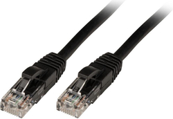 Fotoja e Kabllo Patchcord Lindy Cat6 U/UTP, 1m, e zezë