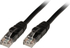 Fotoja e Kabllo Patchcord Lindy Cat6 U/UTP, 1m, e zezë, Picture 1