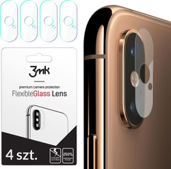 Fotoja e Xham mbrojtës për kamerë 3MK për Iphone X/Xs, 4 copë
