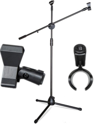 Fotoja e Tripod për mikrofon + 2 mbajtëse FALAS (SM803)