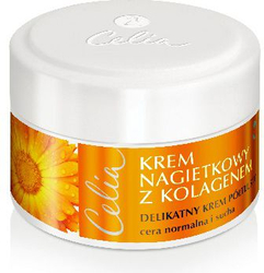 Fotoja e Krem marigold gjysmë yndyror me kolagjen Celia, 50ml