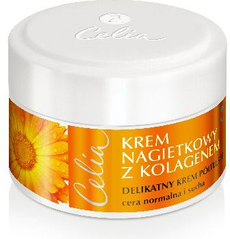 Fotoja e Krem marigold gjysmë yndyror me kolagjen Celia, 50ml
