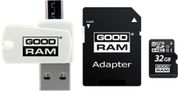 Fotoja e Kartë MicroSDHC GoodRam All-in-One, 32GB, Klasa 10 UHS-I/U1 (M1A4-0320R12)