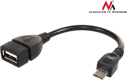 Fotoja e Përshtatës Maclean microUSB - USB	(MCTV-696), i zi