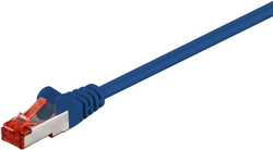 Fotoja e Kabllo rrjeti Patchcord Cat6, S/FTP, 1.5m, e kaltër