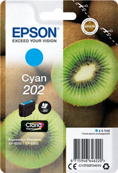 Fotoja e Ngjyrë për printer Epson 202 C13T02F24010, e kaltër