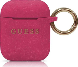 Fotoja e Kuti mbrojtëse për kufje GUESS AirPods, rozë