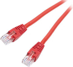 Fotoja e Kabllo Gembird RJ-45/RJ-45 (PP6U-1M/R), cat. 6, U/UTP, 1m, e kuqe