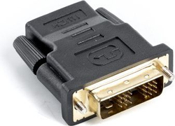 Fotoja e Përshtatës Lanberg HDMI - DVI-D AV, i zi