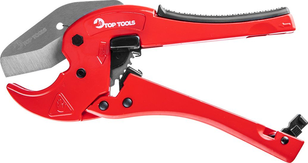 Fotoja e Prerës tubash plastik Top Tools, 3 - 42 mm, i kuq