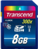 Fotoja e Kartë memorie SDHC Transcend 300x, 8 GB, Class 10 UHS-I/U1, Picture 1
