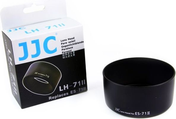 Fotoja e Kapak për lente JJC Canon ES-71 II, i zi