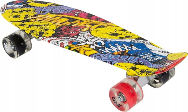 Fotoja e Skateboard ENERO, 22", shumëngjyrësh