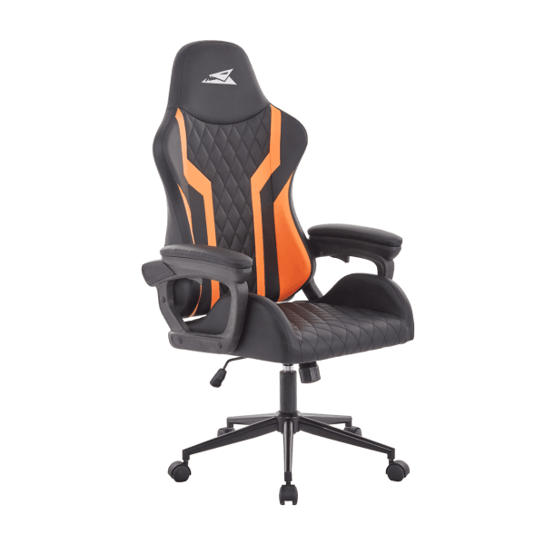 Fotoja e Karrige Gaming Baracuda Whale, e zezë/portokalle