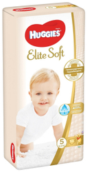 Fotoja e Pelena Huggies® Elite Soft 5 (15-22 kg, 50 copë)