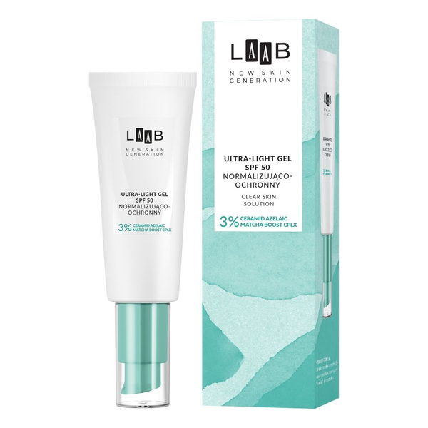 Fotoja e Xhel për fytyrë AA LAAB SPF50, Ultra-Light, 40ml