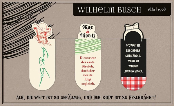 Fotoja e Faqeshënues magnetikë Moisiu Wilhelm Busch