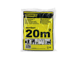 Fotoja e Foli mbrojtëse për ngjyrosje Modeco MN-05-630, 4×5 m, e bardhë