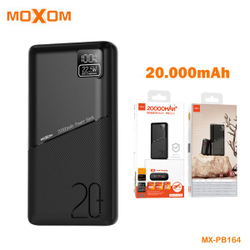 Fotoja e Power Bank Moxom, 20000mAh, 22.5W, i zi