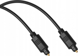 Fotoja e Kabllo Toslink Libox, 3m, plug-plug, e zezë