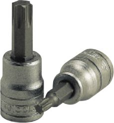 Fotoja e Çelës prizë Teng Tools Torx, 3/8", T27, 49.5mm, i zi