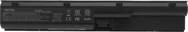 Fotoja e Bateri Mitsu për HP ProBook 4330s/4530s, 4400mAh, 10.8V, e zezë