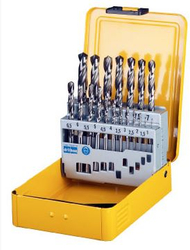 Fotoja e Set turjela për metal Dewalt HSS, 1-10mm, 19 copë, i hirtë