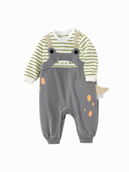 Fotoja e Trupore - Dino Stomp Overalls , 9-12 muajsh