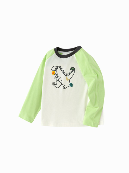 Fotoja e Bluza Playful Dino Green, 18-24 muajsh