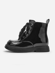 Fotoja e Çizme Shiny Bow  Black , 28