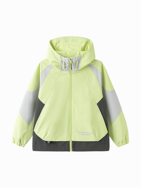 Fotoja e Xhaketë GlowGuard Windbreaker, 8-10 vjeq