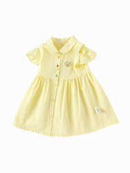 Fotoja e Fustan Lemon Drop Collar, 6-7 vjeq