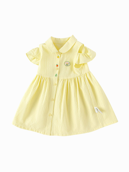 Fotoja e Fustan Lemon Drop Collar, 6-7 vjeq