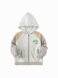 Fotoja e Bluzë Hoodie Colorblock Explorer, 3-4 vjeq