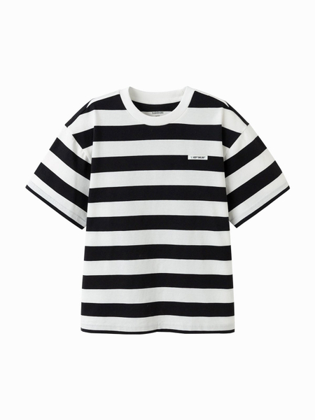 Fotoja e Bluzë Bold Striped Pocket (Vajza), 10-12 vjeq