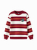 Fotoja e Pulovër Striped Knit  Cherry  Cream , 14-15 vjeq, Picture 1