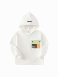 Fotoja e Bluzë Hoodie Block Pocket, 18-24 muajsh