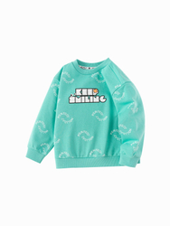 Fotoja e Bluzë Keep Smiling Crewneck, 4-5 vjeq