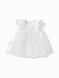 Fotoja e Bluza-Fustan Cloudy White ️, 4-5 vjeq
