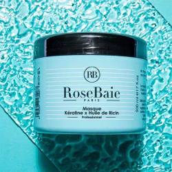 Fotoja e Maskë për flokë Rosebaie Paris Masque, Vaj Ricini & Keratine, 500ml