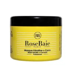 Fotoja e Maskë për flokë Rosebaie Paris Masque, Vaj Kokosi & Keratine 500 ml