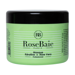 Fotoja e Maskë për flokë Rosebaie Paris Masque, Aloe Vera & Keratine, 500ml