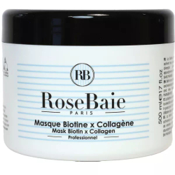 Fotoja e Maskë për flokë Rosebaie Paris Masque, Biotine & Kolagjen ,500ml