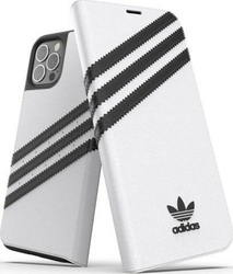 Fotoja e Mbrojtëse Adidas OR Booklet PU FW20 për iPhone 12, i zi