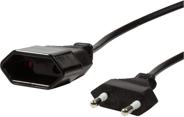 Fotoja e LogiLink Kabel energjie me prizë Euro CEE 7/16, 1 m, i zi