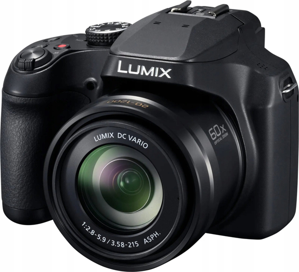 Fotoja e Fotoaparat Panasonic Lumix FZ82D, i zi