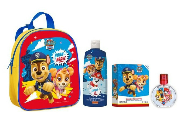 Fotoja e Set për fëmijë EP Line Paw Petrol, EDT 50 ml + xhel dushi 300 ml + çantë shpine