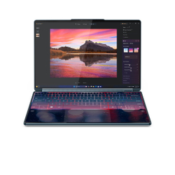 Fotoja e Laptop Lenovo Yoga Book 9 14IAH10, 14", Intel Core Ultra 7 255H, Touchscreen 2.8K, 32 GB LPDDR5x-SDRAM, 1 TB SSD, teal