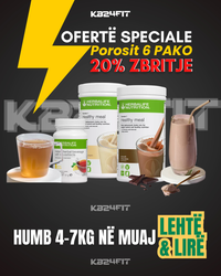 Fotoja e 6 x Pako 21 Ditore për Humbje Peshe KB24FIT Herbalife – 2 Formula 1 Healthy Meal, 550g, Mengjes & Darkë + Pije Instante bimore me ekstrakte çaji 51g për 30 Ditë + Plan Ushqimi Falas