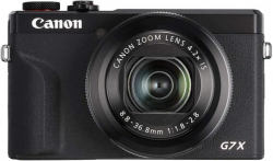 Fotoja e Fotoaparat Canon PowerShot G7X Mark III, i zi